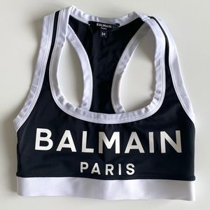 *GREAT CONDITION* Balmain Logo Sports Bra